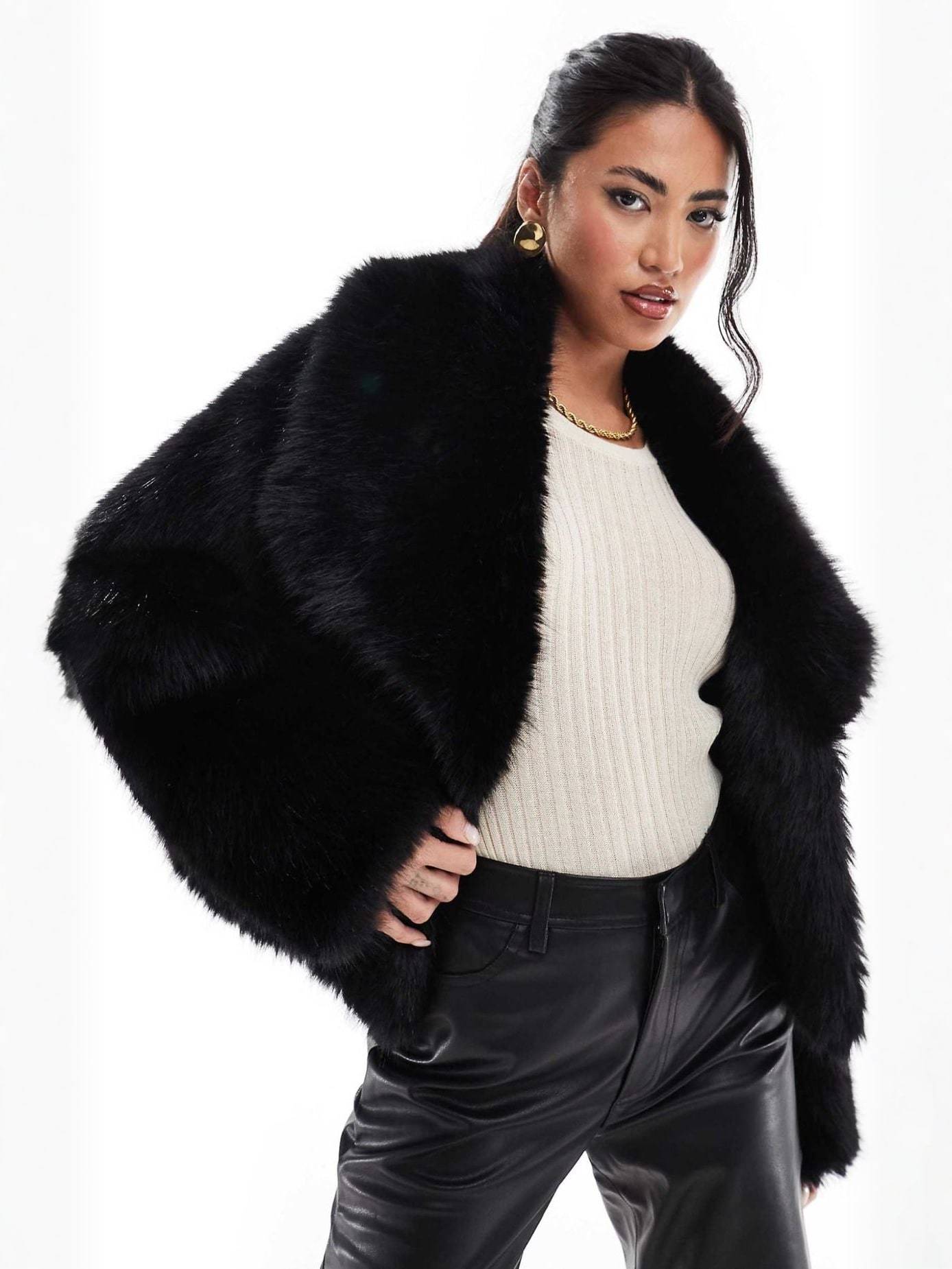 ABRIGO | Dwór Manteau i peluche 