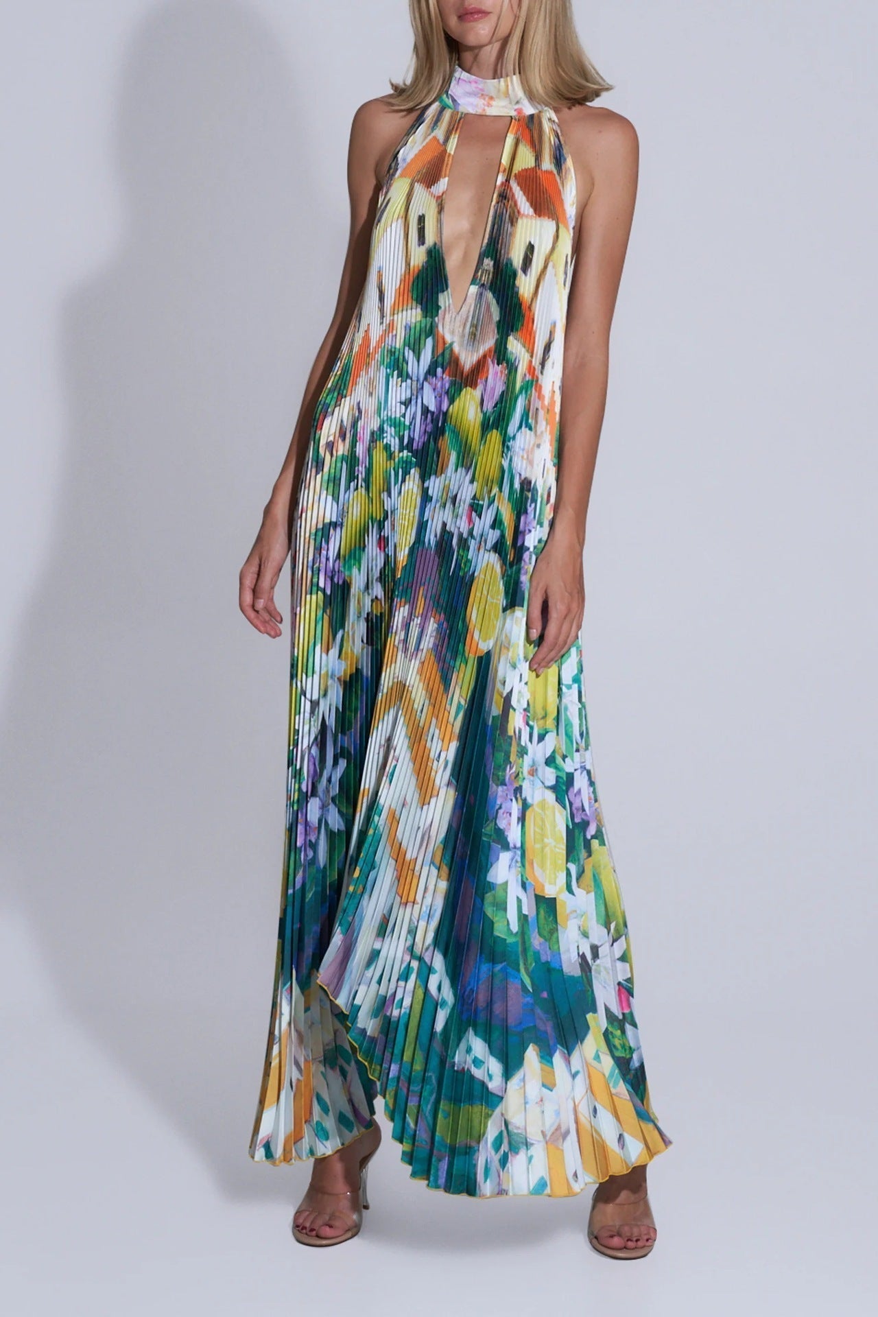 Livi - Elegancka Długa Sukienka