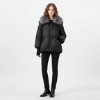 Doudoune longue à col luksusowy