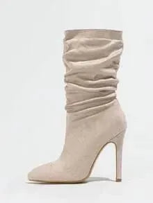 ALINA | Bottines Élégantes à Talon Haut et Confort Durable 