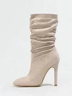 ALINA | Bottines Élégantes à Talon Haut et Confort Durable 